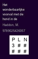 Zwerfboek ''