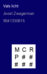 Zwerfboek ''