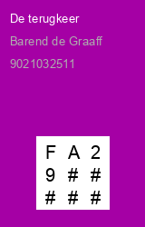 Zwerfboek ''