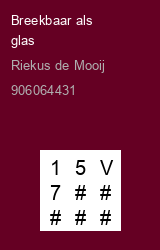 Zwerfboek ''