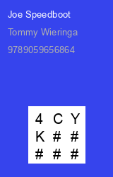 Zwerfboek ''