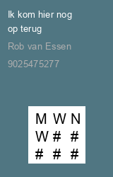 Zwerfboek ''