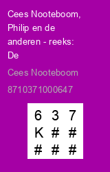 Zwerfboek ''