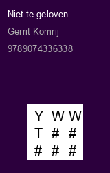 Zwerfboek ''