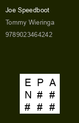 Zwerfboek ''