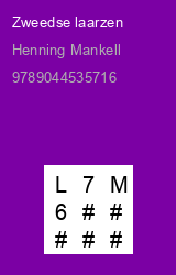 Zwerfboek ''