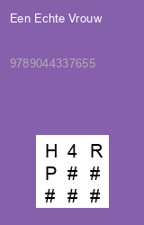 Zwerfboek ''