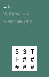 Zwerfboek ''
