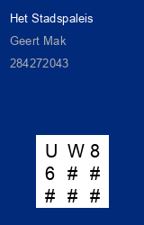 Zwerfboek ''